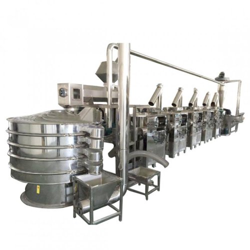 chili crushed processing line
